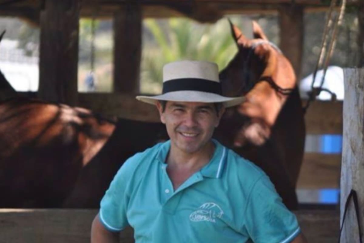 El herrador Silverio Sosa