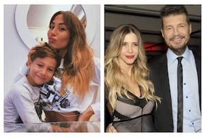 El hijo de Jimena Barón, Momo, fue cuidado por Marcelo Tinelli y Guillermina Valdes