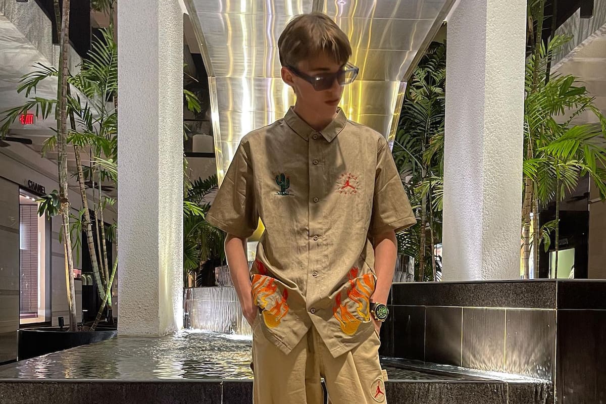 El hijo de Ricardo Fort, Felipe.