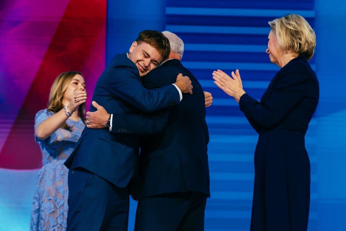 El hijo de Tim Walz presenció un tiroteo que terminó con un adolescente herido de gravedad