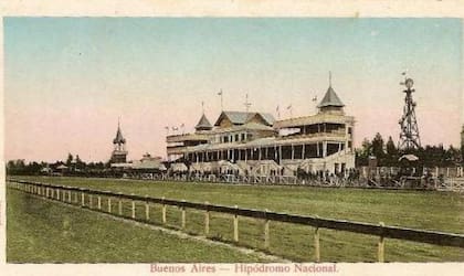 El Hipódromo Nacional estuvo activo entre 1887 y 1926.