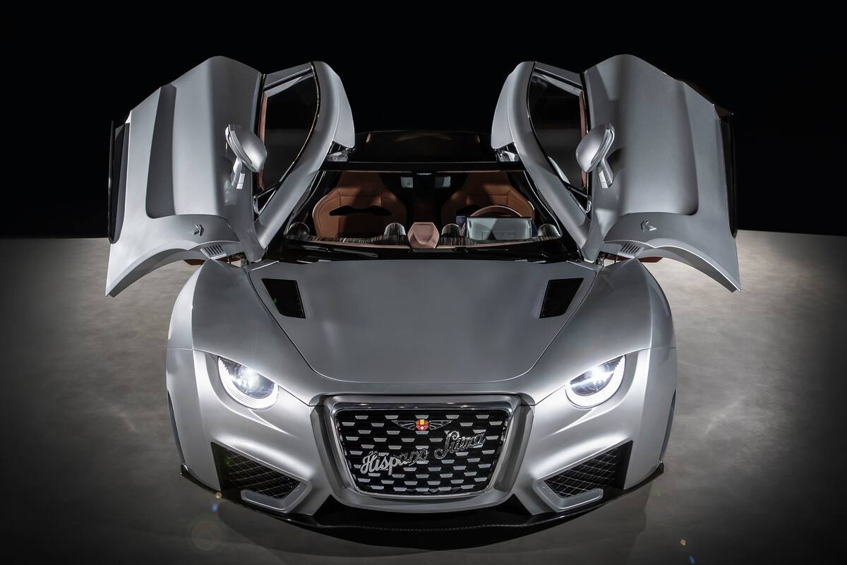 El Hispano Suiza Carmen tiene un motor eléctrico y un precio de un millón y medio de euros