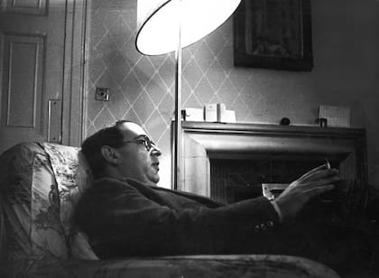 El historiador de las ideas y pensador Isaiah Berlin (1909 - 1997) en Oxford, el 25 de noviembre de 1950