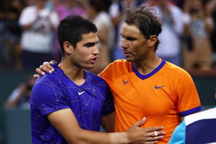 El historial entre Rafael Nadal y Carlos Alcaraz favorece al múltiple campeón de Grand Slam, el manacorí, por 2 a 1