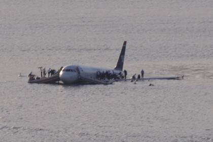 El histórico acuatizaje en el Río Hudson