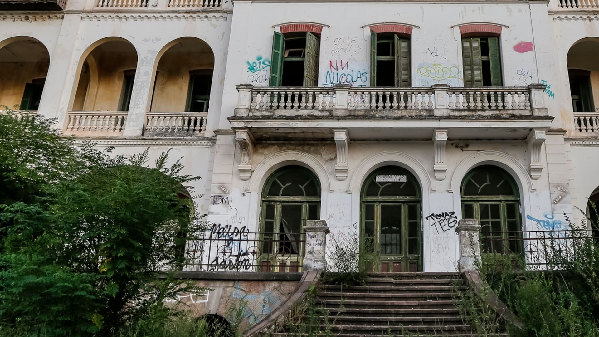 El histórico Hospital Colonia Santa María de Punilla en Córdoba