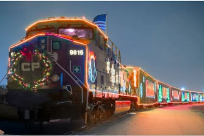 El Holiday Train de Canadian Pacific recaudará donaciones para los bancos de alimentos de toda la red de la empresa (Canadian Pacific)