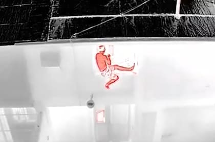 El hombre atrincherado fue reducido gracias al uso de drones con cámaras térmicas