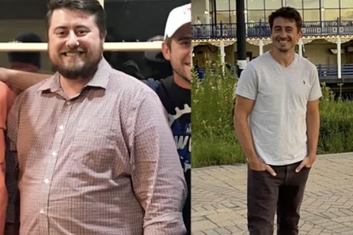 El hombre cambió su alimentación y su actividad física, pero también sacó de su vida lo que no lo hacía feliz