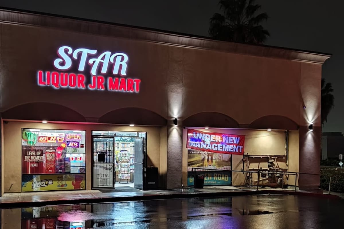 El hombre compró su boleto en Star Liquor, en South State College Boulevard