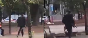 Un militar retirado quiso atacar a su expareja, le disparó a un hombre que intentó ayudarla y se mató