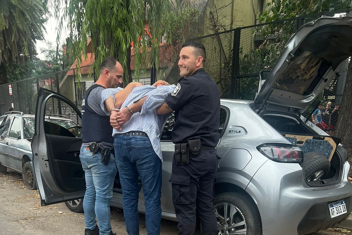 El hombre de 41 años, quien estaba en libertad hace 5 meses, había participado de un robo al Banco Patagonia de Martínez en 2006