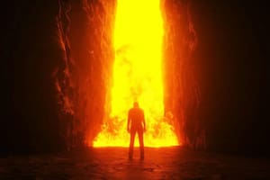 El hombre dijo que mientras estuvo en coma había visitado el infierno, experimentando todo tipo de torturas. Los tormentos continuaron en el tiempo
