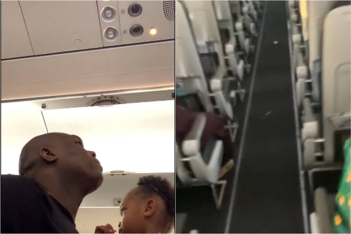 El hombre discutió con el azafato, quien tomó la decisión de bajarlo del avión