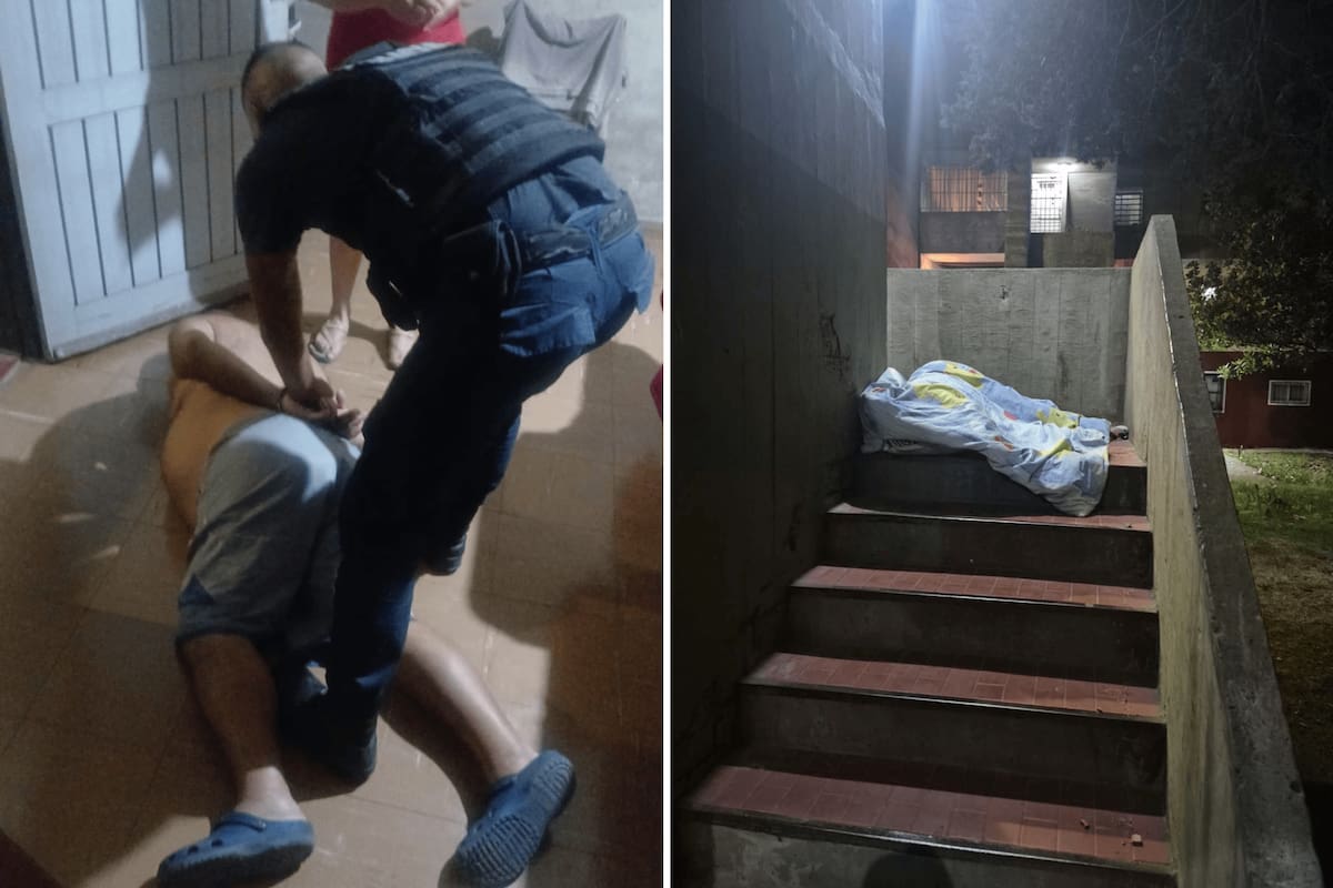 El hombre fue detenido