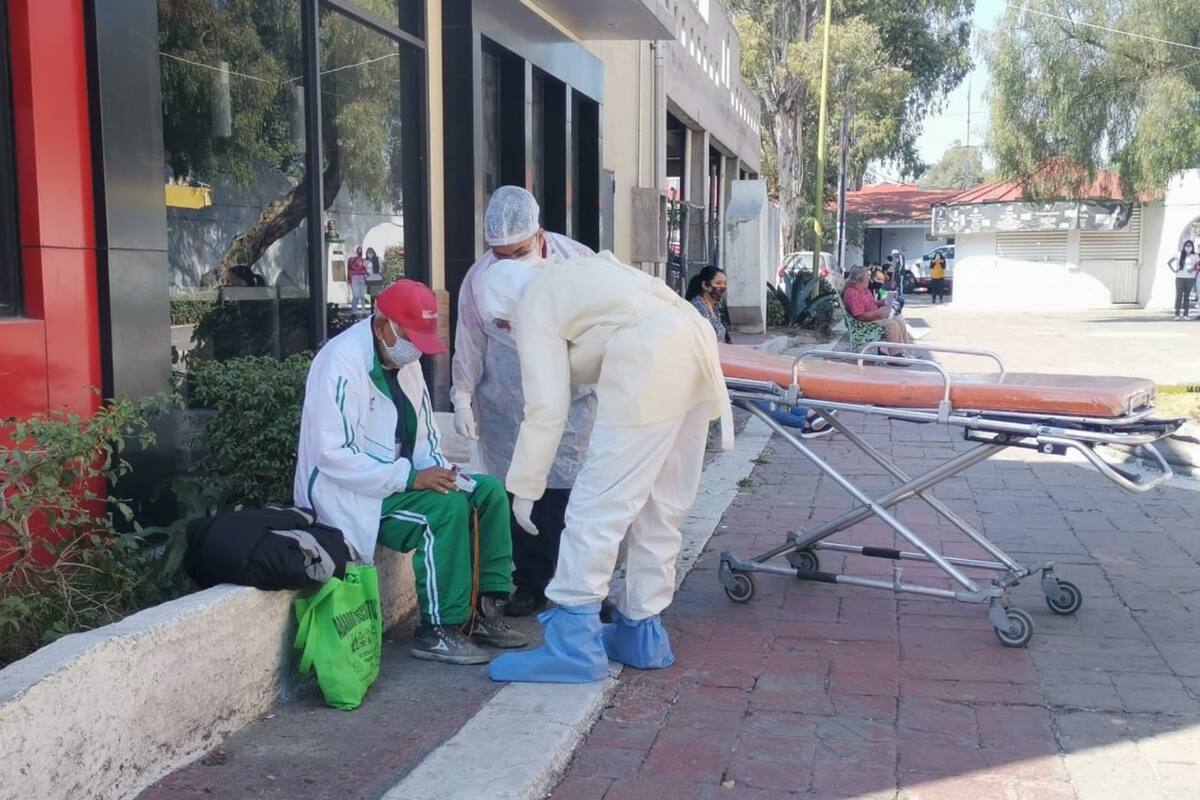 El hombre fue abandonado por su familia