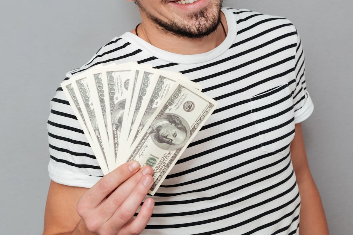 El hombre ganó un millón de dólares con un raspadito en California