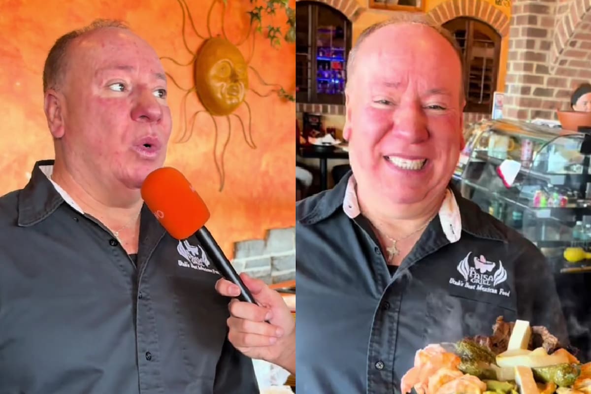 El hombre lleva 22 años de mesonero en el mismo restaurante de Estados Unidos