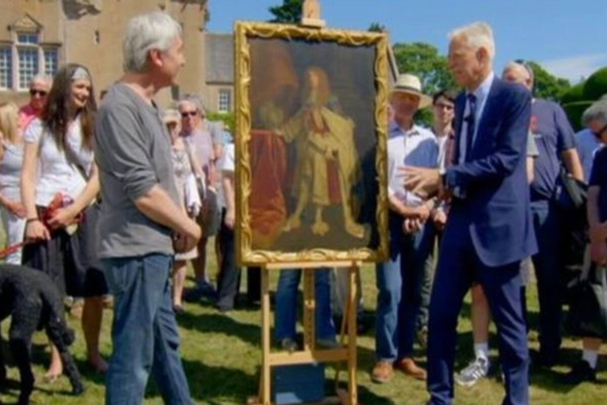 El hombre llevó una obra de arte de la que su familia era poseedora hacía décadas a un programa de televisión, y ahí un especialista le reveló la cruda verdad que escondía ese cuadro