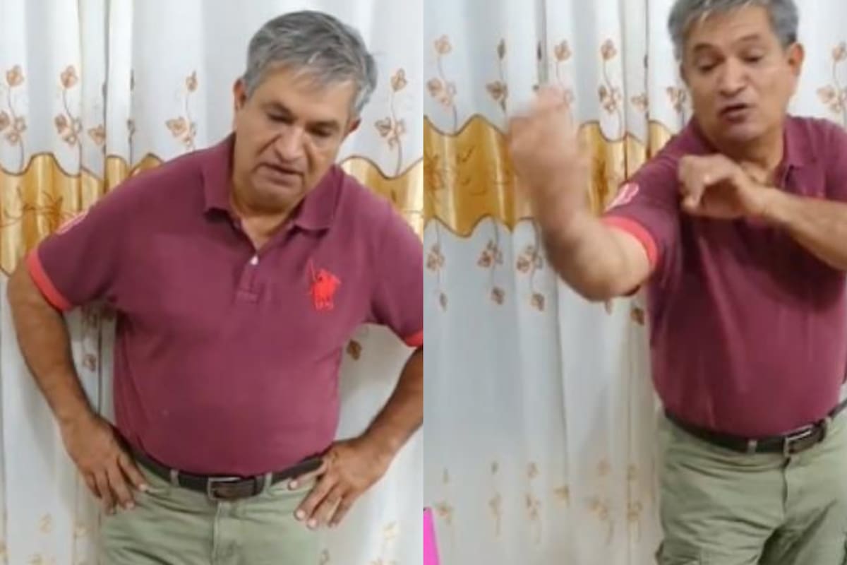 El hombre mencionó que había gastado por encima del precio estipulado en las normas del intercambio (Foto: @choco_juancho_hijo)