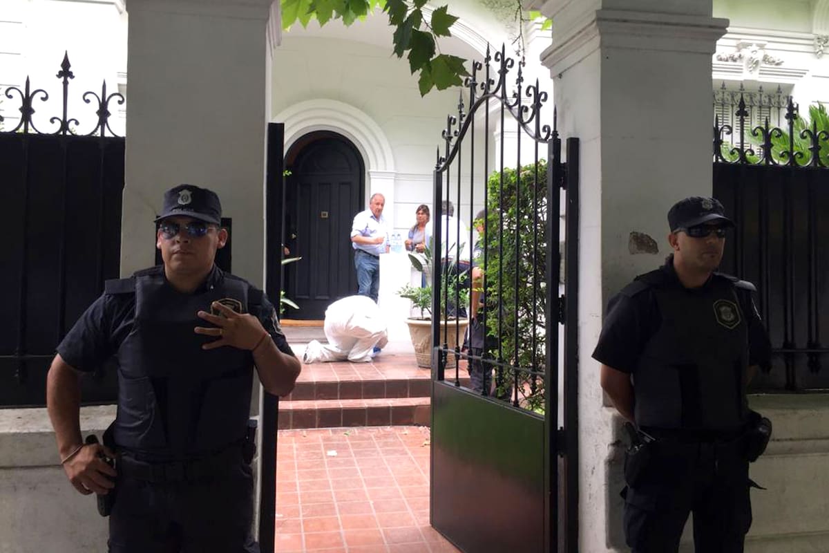 El hombre murió por un infarto