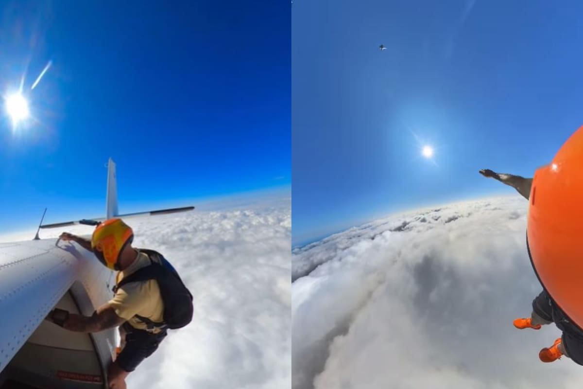 El hombre que realizó la hazaña fue identificado como Eric Finat (Foto: Instagram: @ericfinat)