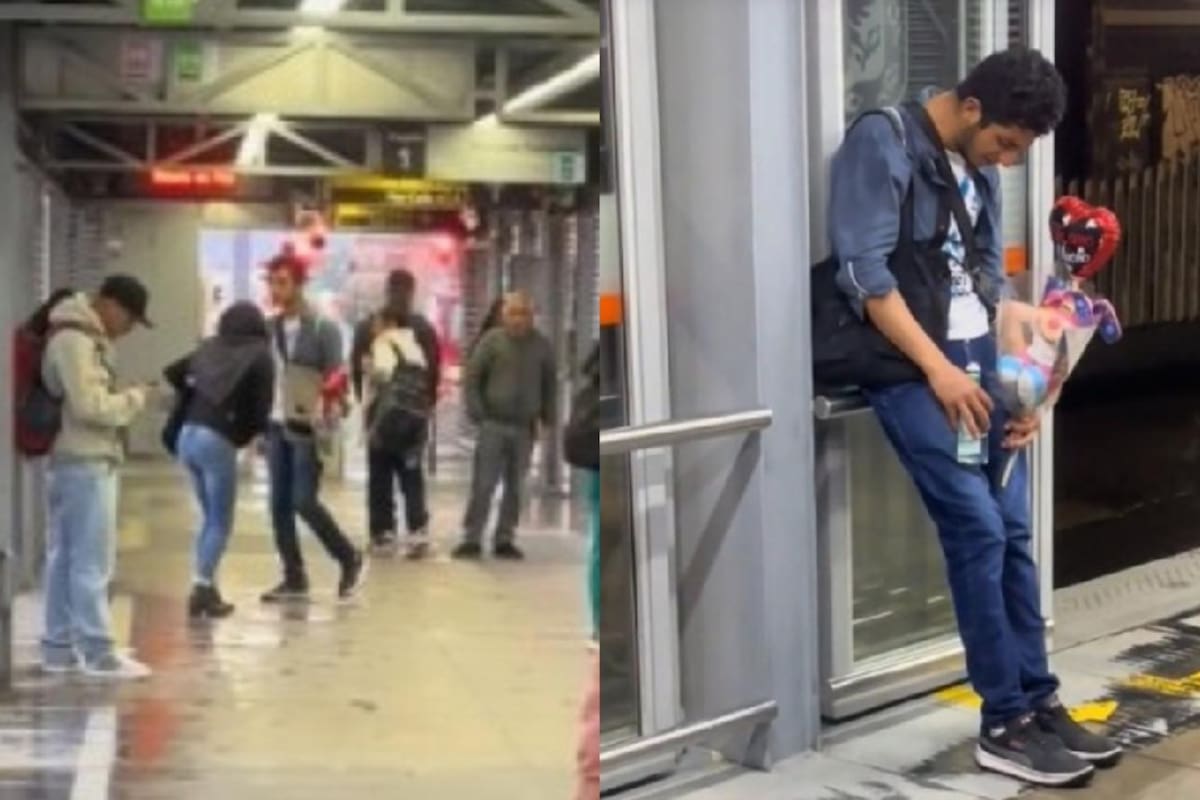 El hombre rompió en llanto tras ser rechazado. El video se volvió tendencia en redes sociales (Foto: Captura de pantalla TikTok @dj_killyoficial)