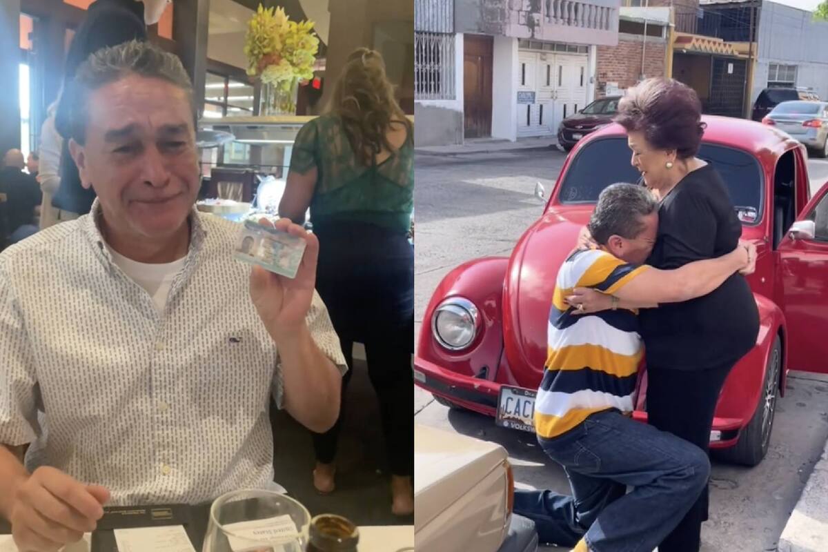 El hombre se reencontró con su mamá después de estar más de dos décadas en EE.UU.