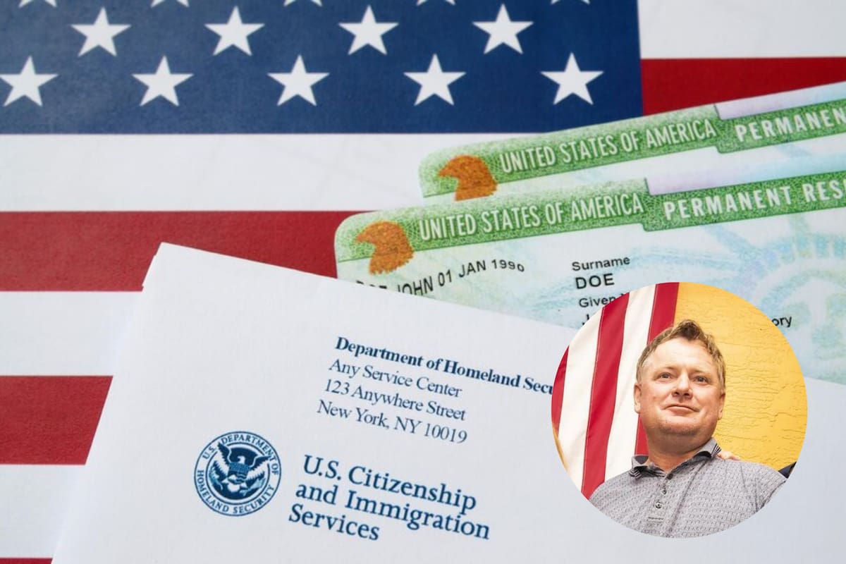 El hombre sirvió en la Guerra del Golfo, en la década de 1990