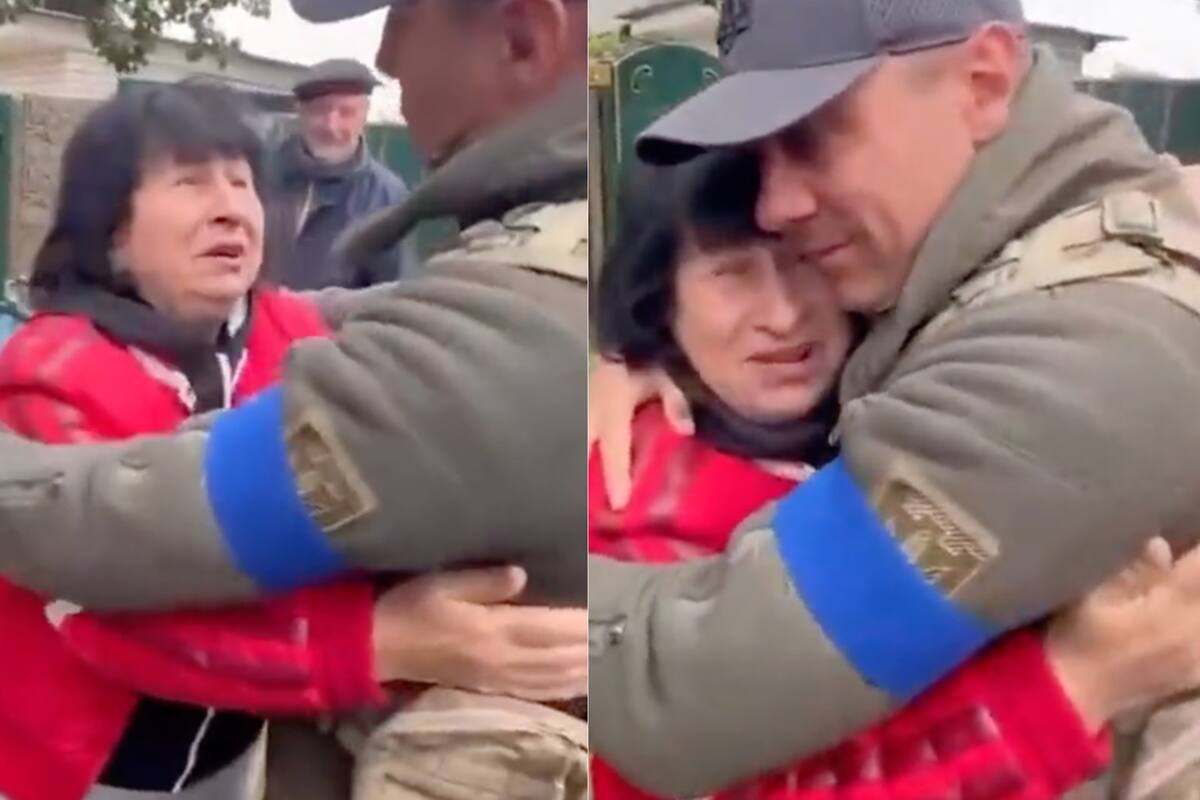 El hombre ucraniano y su madre pudieron tener ese anhelado encuentro y conmovieron a muchos