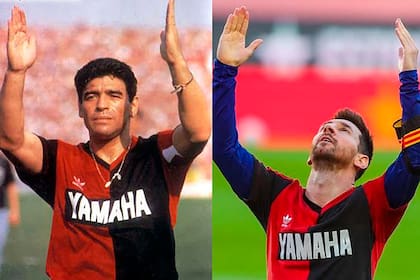 El recuerdo de Diego Maradona y el tributo de Lionel Messi