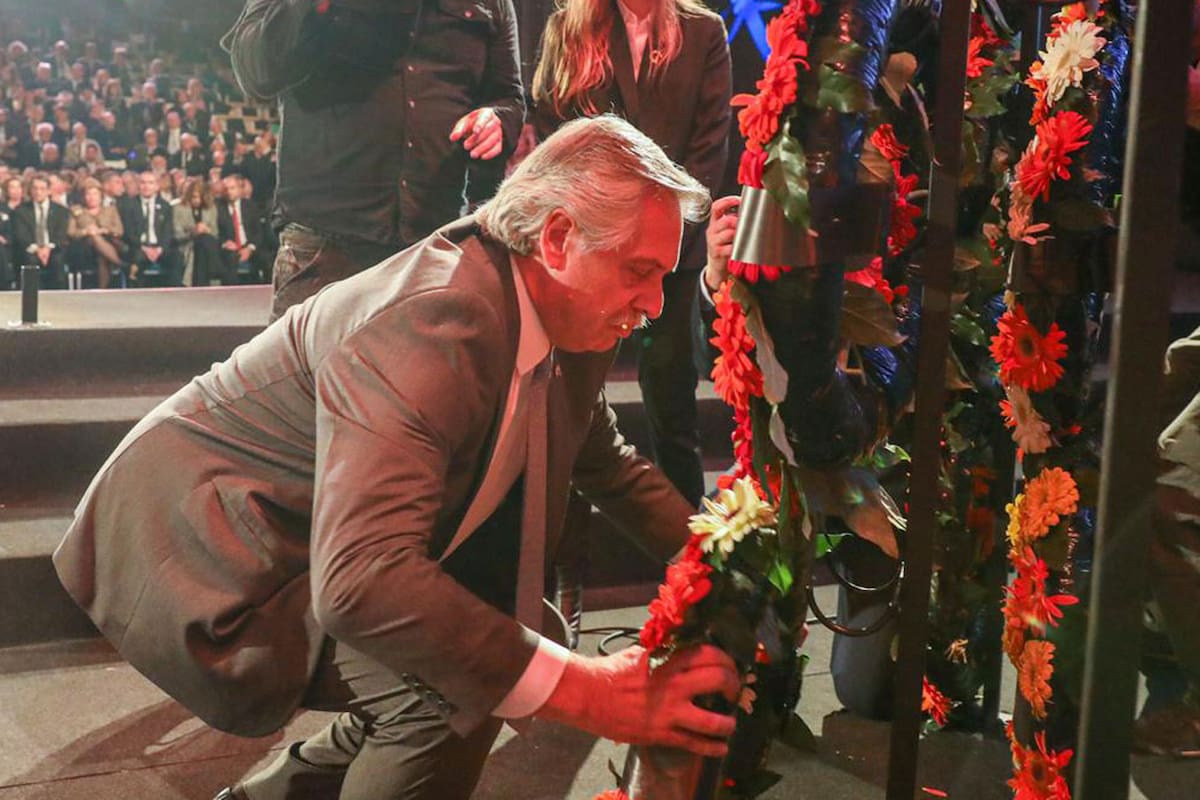 El homenaje de Alberto Fernández en la ceremonia por los 75 años de la liberación del campo de Auschwitz