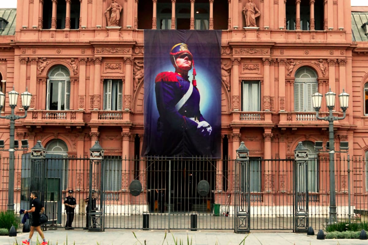 El homenaje de Casa Rosada