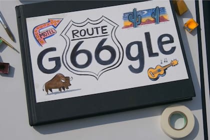 El homenaje de Google a la ruta 66 este 30 de abril