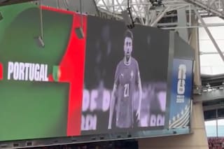 El homenaje de la selección de Portugal a Diogo Jota, con la presencia de sus padres y a casi un año de su muerte