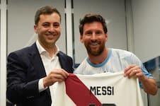 El homenaje de River Plate a Lionel Messi durante su despedida de la selección argentina