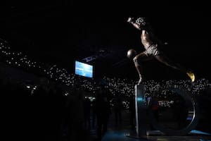 El homenaje del pueblo napolitano a Diego Maradona