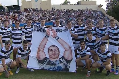 El homenaje en el CASI a Federico Martín Aramburú