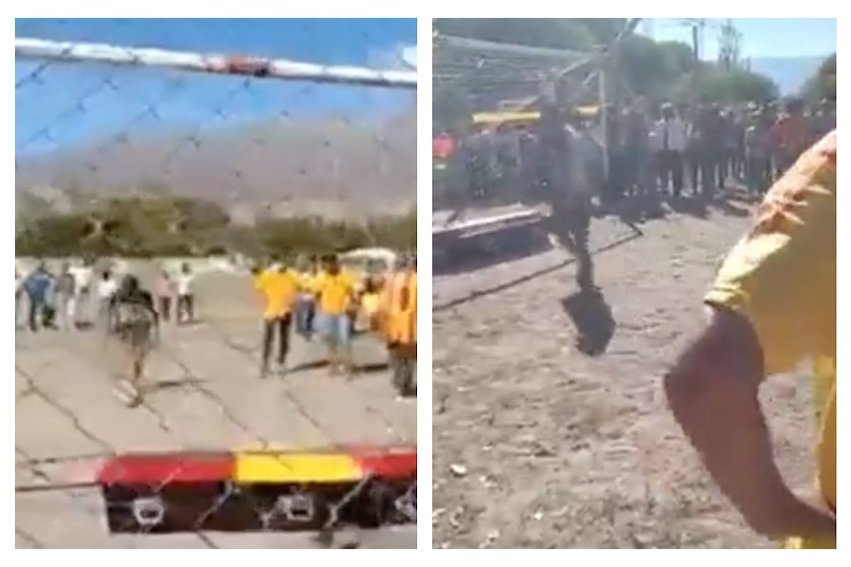 El homenaje fue en la cancha del club y con música y fútbol