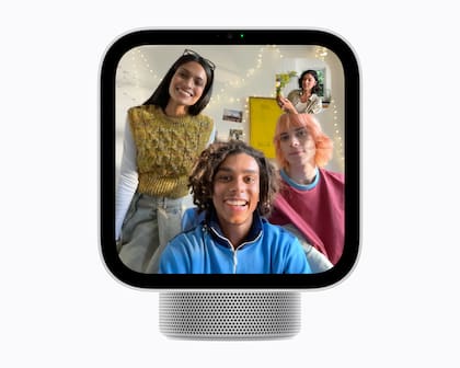 El HomeView de Apple tiene una cámara frontal para hacer videollamadas con FaceTime