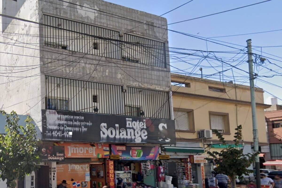 El homicidio ocurrió en el hotel Solange, en Ibarrolla al 7200