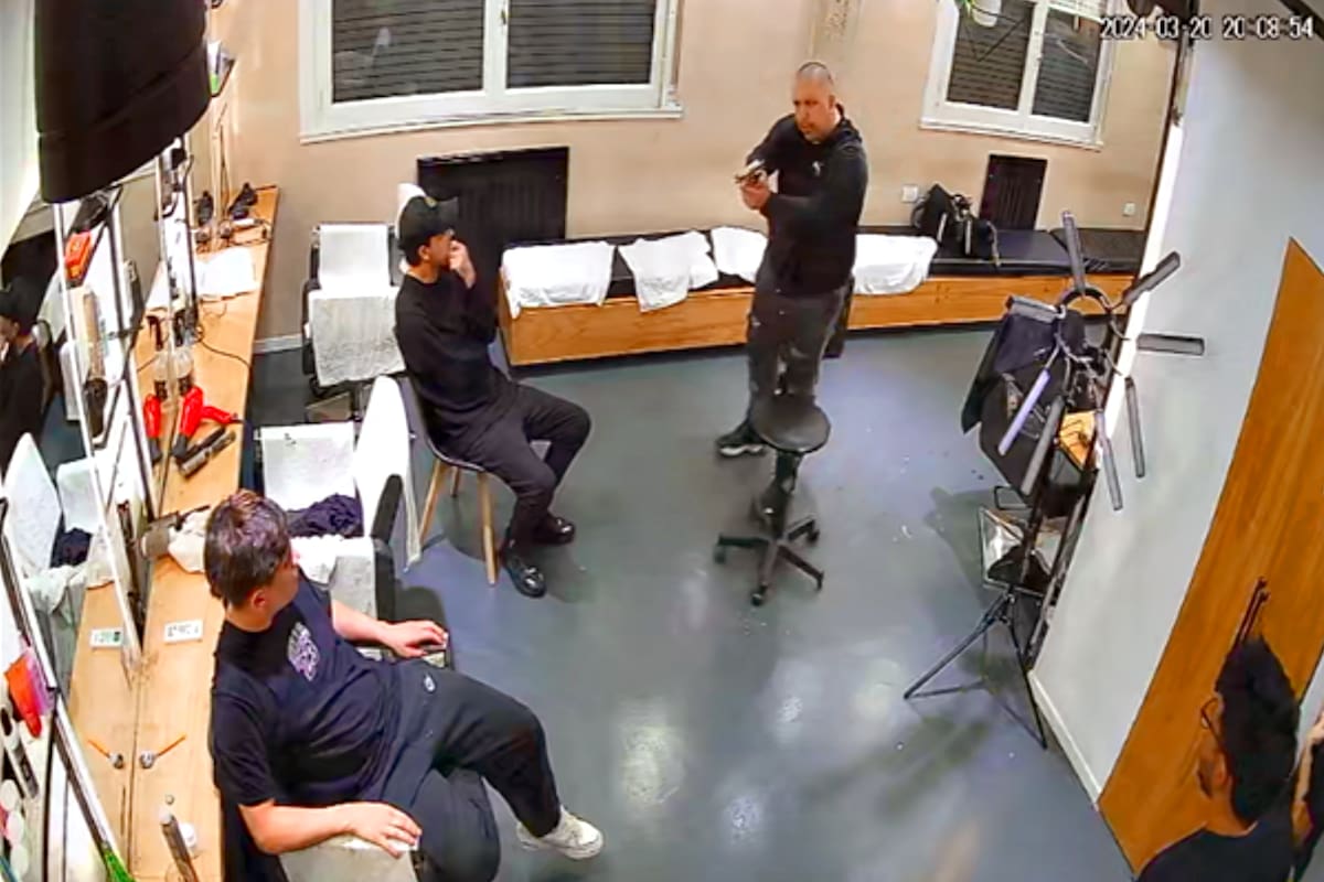 El homicidio quedó grabado por las cámaras de seguridad de la peluquería