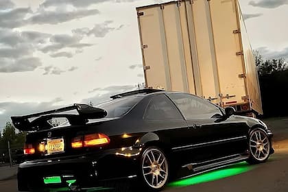 El Honda Civic coupé modificado que formó parte de la película Rápido y Furioso (2001)