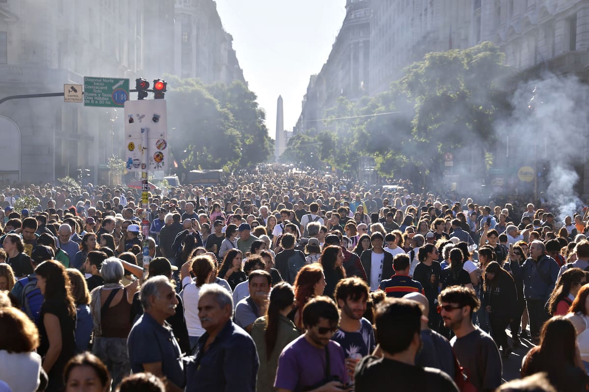 El horario de la marcha universitaria de este martes 12 de mayo