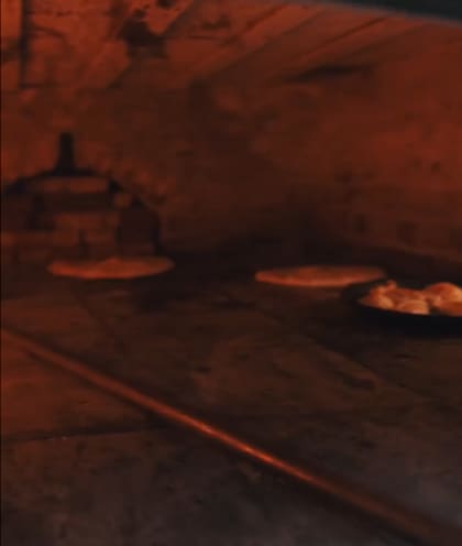 El horno a leña, un distintivo de Avellino y una marca que deviene de la nonna de Julio, a quien marco de por vida
