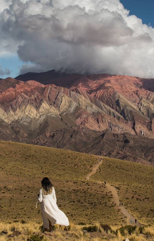 El Hornocal es uno de los lugares más bellos de la Quebrada de Humahuaca.