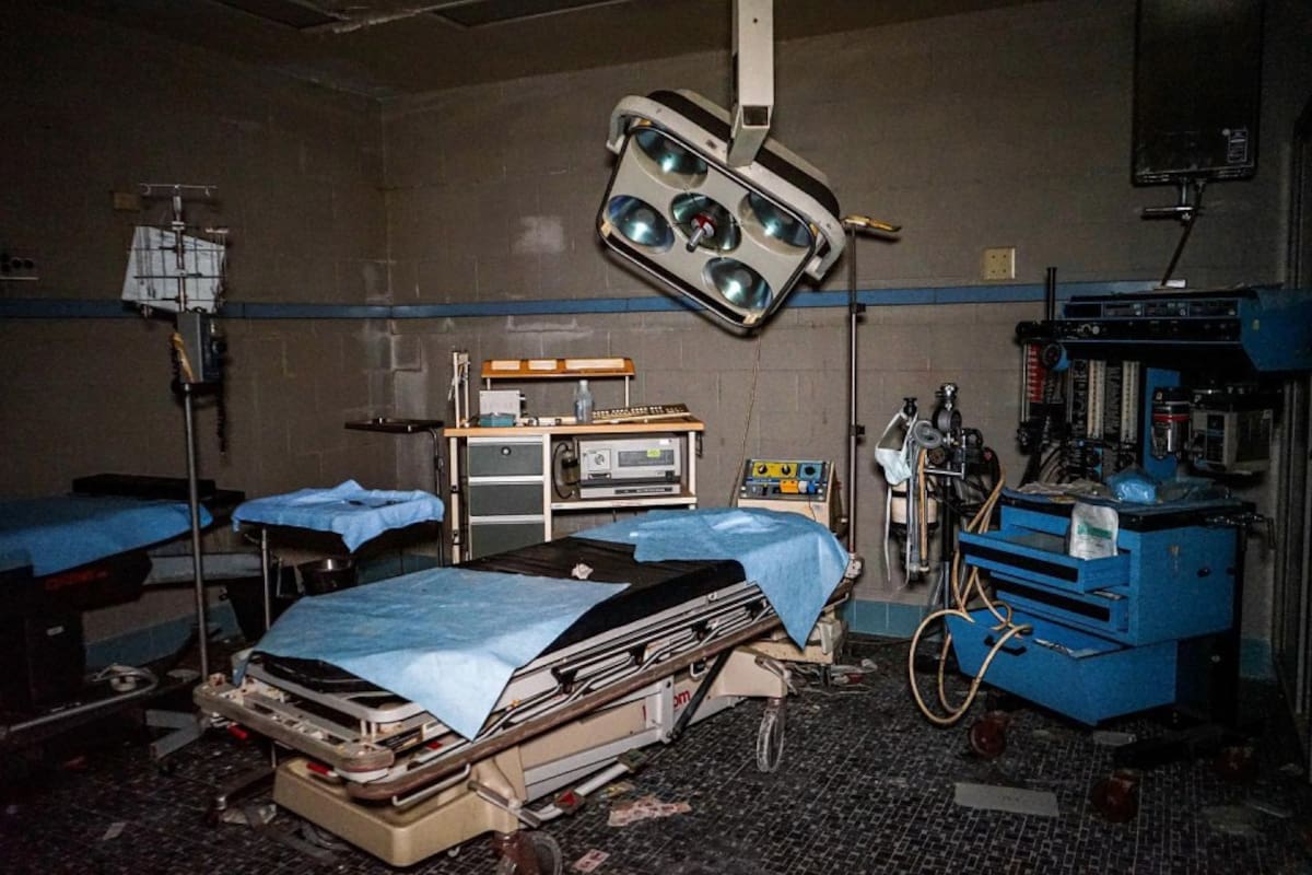 El hospital abandonado que paraliza a Inglaterra