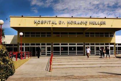 El hospital al que fue trasladada la víctima, donde luego falleció.