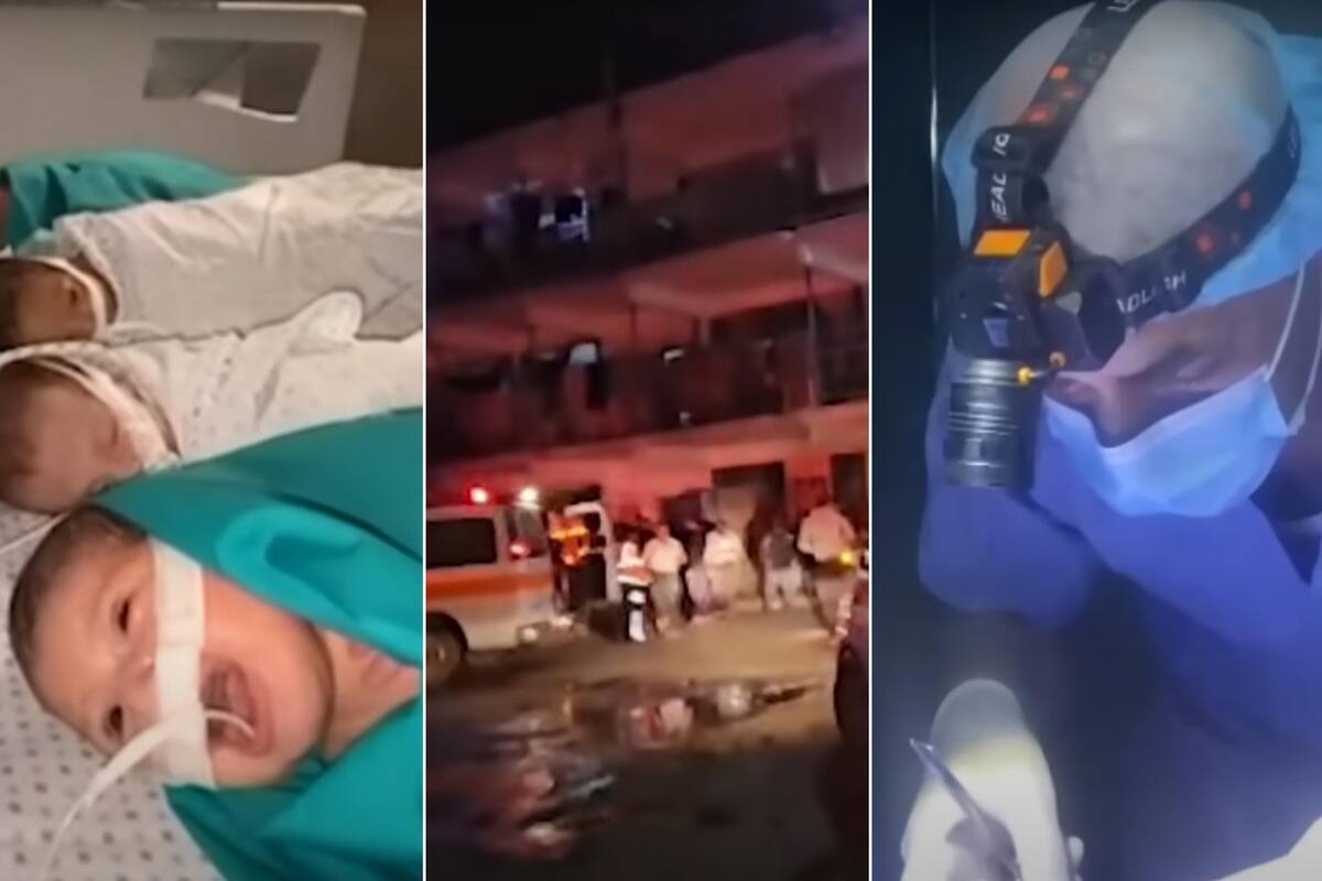 El hospital Al Shafi de Gaza