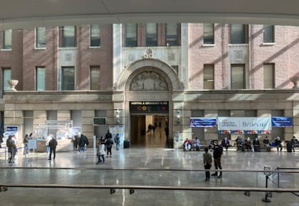 El Hospital Bellevue, donde permanecía internado Weinstein hasta el lunes pasado